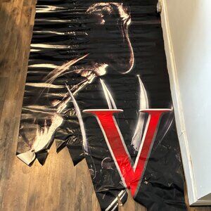 Freddy Vs Jason 9' x 4" Movie Theater Promo Poster Friday The 13th Elm Street